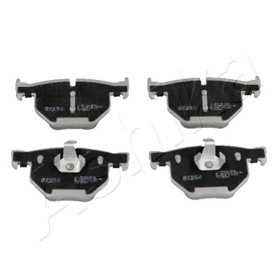 Bilde av ASHIKA 51 00 0116 Bremseklosser bakaksel klargjort for slitasjeindikator med kolbleklips BMW: X5, X6