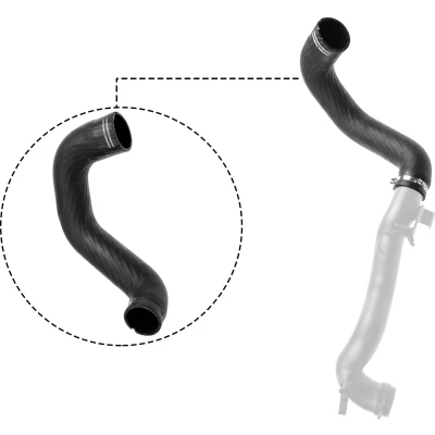Bilde av GATES 09 0514 Ladeluftslange polykloropren (neopren)