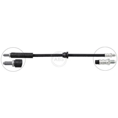 Bilde av A.B.S. SL 3355 Bremseslange 410 OUT. M10x1 FORD: ESCORT 4 Cabriolet, 3