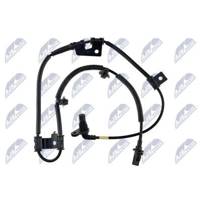 Bilde av NTY HCA HY 539 ABS Sensor framaksel høyre Hall prinsipp 2 1090 30 svart firkantet HYUNDAI: Tucson
