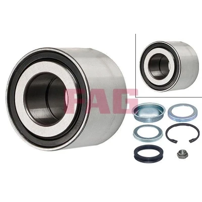 Bilde av FAG 713 6502 90 Hjullagersett Bildet viser leveranseinnholdet 52,00 PEUGEOT: 205 I Hatchback, 106 II Hatchback