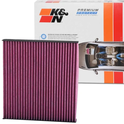 Bilde av K&amp;N Filters DVF5057 Kupéfilter Karbonfilter 232mm 30mm kvadratisk FORD: Ranger Mk3