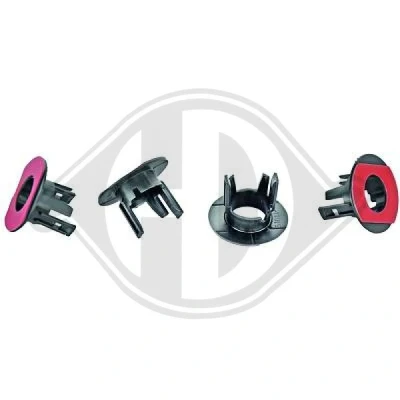 Bilde av DIEDERICHS ZUB00118 Holder, støtfanger foran