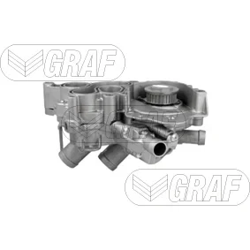Bilde av GRAF PA1373 Vannpumpe 28 med tetning deksel mekanisk stålplate 43,4 for vifteremdrift AUDI: A3 Sportback, VOLKSWAGEN: Polo V Hatchback