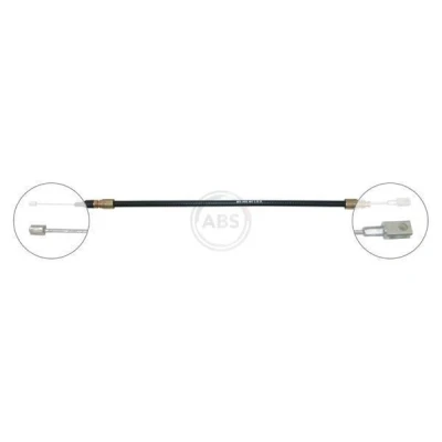 Bilde av A.B.S. K16487 Bremsekabel 528 Skivebrems VOLVO: 740 Stasjonsvogn, Sedan, 960 I Sedan