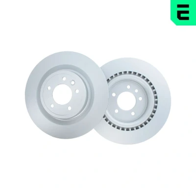 Bilde av OPTIMAL BS 9818HC Bremseskiver bakaksel 350 25 5/6 innvendig ventilert belagt høy karbon LAND ROVER: Range Rover Sport, 4, Discovery 5