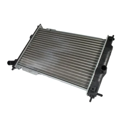 Bilde av THERMOTEC D7X014TT Radiator Aluminium, plast for kjøretøy uten luftkondisjonering 359 538 23 Manuel girkasse Kjøleribber satt sammen mekanisk