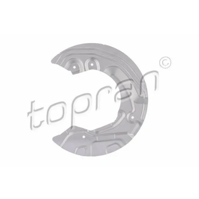 Bilde av TOPRAN 503 000 Bremseskjold framaksel venstre BMW: 3 Sedan, Touring, 1 Hatchback