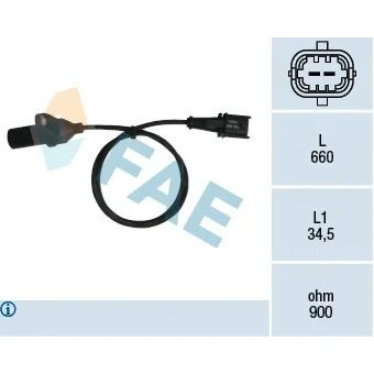 Bilde av FAE 79220 Impulsgiver 2 induktiv