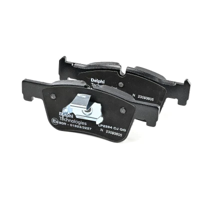 Bilde av DELPHI LP2285 Bremseklosser klargjort for slitasjeindikator med antihyle blikk uten tilbehør BMW: 3 Sedan, Touring, 1 Hatchback
