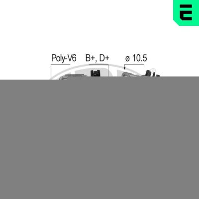 Bilde av Dynamo citroën, fiat, peugeot OE 5705 L5, X7, X8