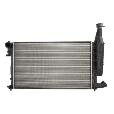 Bilde av THERMOTEC D7P019TT Radiator Aluminium, plast for kjøretøy med/uten klimaanlegg 610 378 23 Manuel girkasse Kjøleribber satt sammen mekanisk
