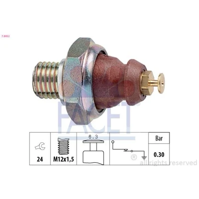 Bilde av FACET 7.0052 Oljetrykkbryter M12x1,5 Made in Italy OE Equivalent BMW: 3 Sedan