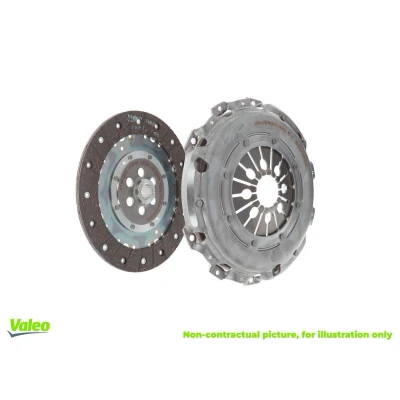 Bilde av VALEO KIT2P 826524 Clutch med clutchtrykkplate, uten sentral utkobling clutchplate 200 RENAULT: CLIO 3