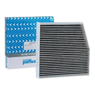 Bilde av PURFLUX AHC402 Kupéfilter Karbonfilter 255 254 44 MERCEDES BENZ: CLA Stasjonsvogn, B Klasse, A Klasse