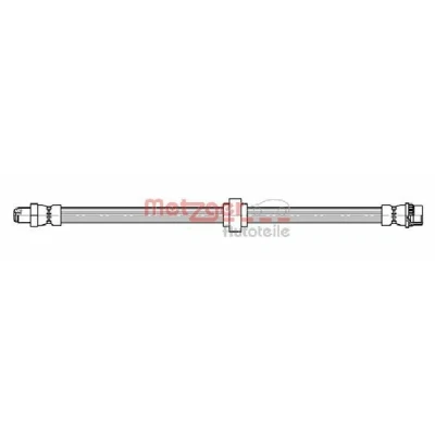 Bilde av METZGER 4112149 Bremseslange 515 M10 x 1
