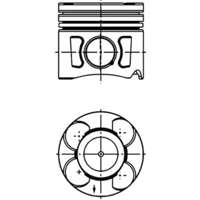 Bilde av KOLBENSCHMIDT 41288610 Motorstempel 70 OPEL: Combo D Varebil / Stasjonsvogn