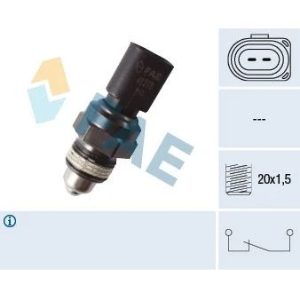 Bilde av Bryter, ryggelys, audi a3, a3 sportback, skoda octavia i, combi vw golf iv, cabriolet variant 02K 945 415