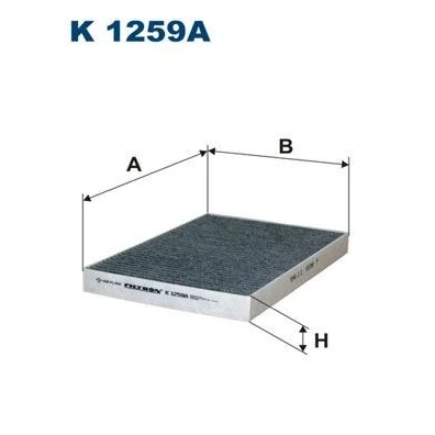 Bilde av FILTRON K 1259A Kupéfilter Karbonfilter 310 213 30 CHRYSLER: 300C Sedan