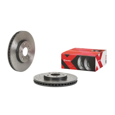 Bilde av BREMBO 09.8840.1X Bremseskiver 300 28 5 perforert / ventilert belagt med skruer HONDA: Accord 7 Limousine