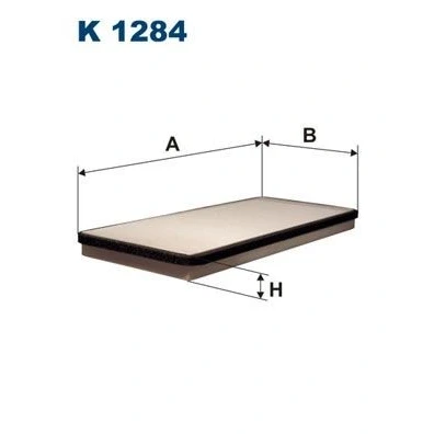 Bilde av FILTRON K 1284 Kupéfilter Partikkelfilter 422 194 30