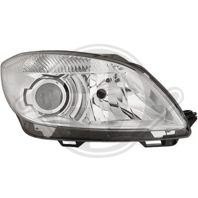Bilde av DIEDERICHS Priority Parts 7801784 Frontlykter SKODA: Roomster