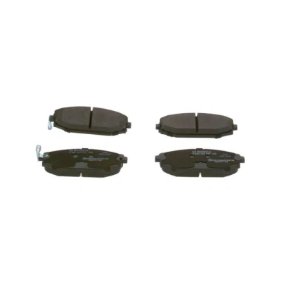 Bilde av BOSCH 0 986 424 727 Bremseklosser Low Metallic med akustisk slitasjevarsel antihyle blikk HYUNDAI: GALLOPER 2