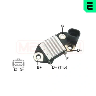 Bilde av Regulator, dynamo, chevrolet aveo / kalos halvkombi, matiz, daewoo 2 71 910, 96 380 673