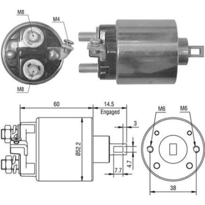 Bilde av MAGNETI MARELLI 940113050022 Magnetbryter, starter