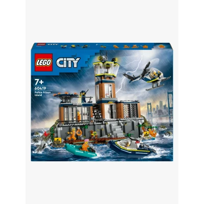 Bilde av LEGO City 60419 Politiets fengselsøy Byggesett