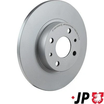 Bilde av JP GROUP 3363100300 Bremseskiver 257 12 4 fullt ut belagt FIAT: 500 Hatchback, Punto I Cabrio, II ALFA ROMEO: 155