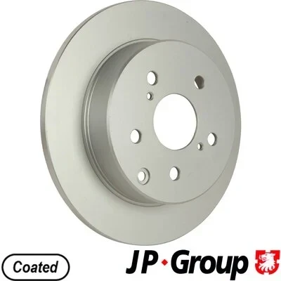 Bilde av JP GROUP 4863201200 Bremseskiver bakaksel 281 12 5 fullt ut belagt TOYOTA: RAV4 IV SUV, III SUV