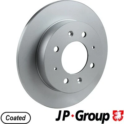 Bilde av JP GROUP 3663200500 Bremseskiver bakaksel 258 10 4 fullt ut belagt