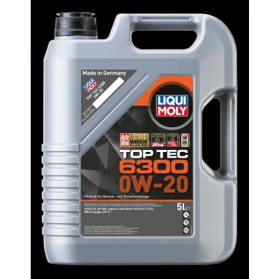 Bilde av Motorolje Liqui Moly Top Tec 6300 0W 20 5L, Universal