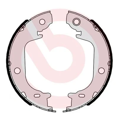 Bilde av BREMBO S 83 565 Handbromsbackar TOYOTA: Prius Plus