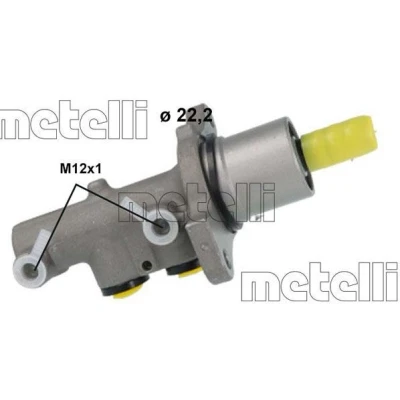 Bilde av METELLI 05 1237 Hovedsylinder 22,20 Aluminium