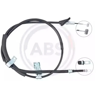 Bilde av Kabel, parkeringsbremse, Bakre venstre, honda accord vii, tourer 47560SEAE03