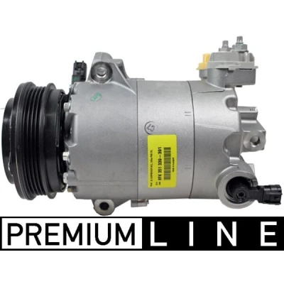 Bilde av MAHLE ORIGINAL ACP 1389 000P Kompressor 7VS16ec 12 PAG 46 YF R 1234yf, 134a med tetningsring uten oljeutslippsskrue FORD: KUGA 2