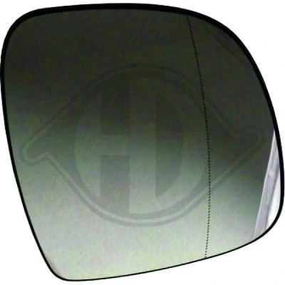 Bilde av DIEDERICHS 1666027 Speilglass venstre MERCEDES BENZ: Vito Mixto
