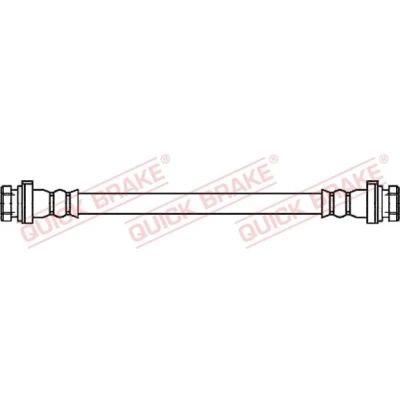 Bilde av Bremseslange, Venstre bakaksel, nissan almera ii, hatchback 46211BM500, 46211BN81B