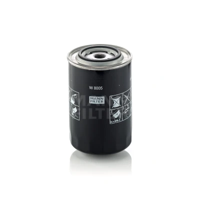 Bilde av MANN FILTER W 8005 Oljefilter 3/4 16 UNF med en retursperreventil Påskruingsfilter