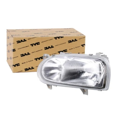 Bilde av TYC 20 5018 08 2 Frontlykter venstre H1/H1 oval for høyrekjøring uten elektromotor