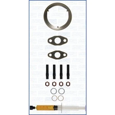 Bilde av AJUSA JTC11826 Monteringssett, lader with studs, syringe oil med tetning montageanvisning VOLKSWAGEN: Crafter 30 50 Flatvogn lastebil/Chassis