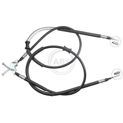 Bilde av A.B.S. K10042 Bremsekabel 1254, 1254 Trommelbrems OPEL: Astra G CC