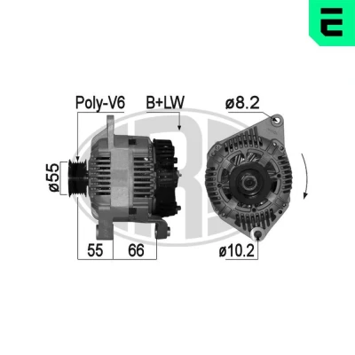 Bilde av ERA 209156A Dynamo 14V 120A