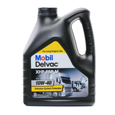 Bilde av Mobil Delvac XHP ESP 10W 40 4l Motorolje 154375 MERCEDES BENZ: Vito Minibuss, Van, Mixto, ISUZU: D Max II Pick up