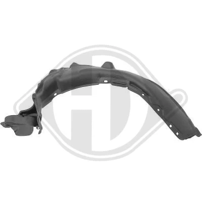 Bilde av DIEDERICHS 6686013 Hjulbue framaksel venstre TOYOTA: RAV4 II SUV