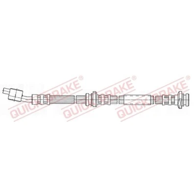 Bilde av Bremseslange, Framaksel venstre, nissan almera tino, 462104U200