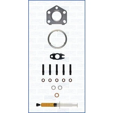 Bilde av AJUSA JTC11902 Monteringssett, lader with studs, syringe oil med tetning montageanvisning