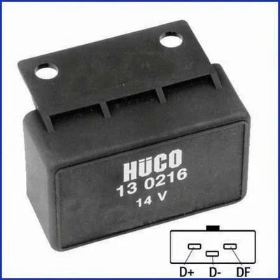 Bilde av HITACHI 130216 Generatorregulator 14 VOLVO: 240 Sedan, SAAB: 900 I Sedan